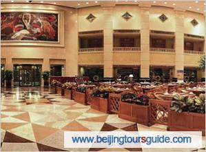 Lobby of Beijing Xiyuan Hotel