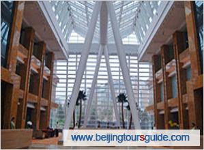 Lobby of Crownee Plaza International Airport Beijing