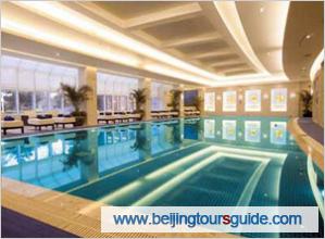 Swimming pool of Crowne Plaza Parkview Beijing