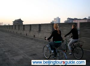 Cycling on  City Wall