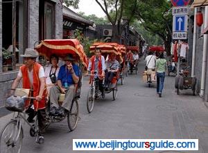 Hutong tour with rickshaw