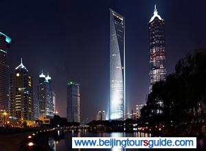 Shanghai World Financial Center and Jin Mao Tower